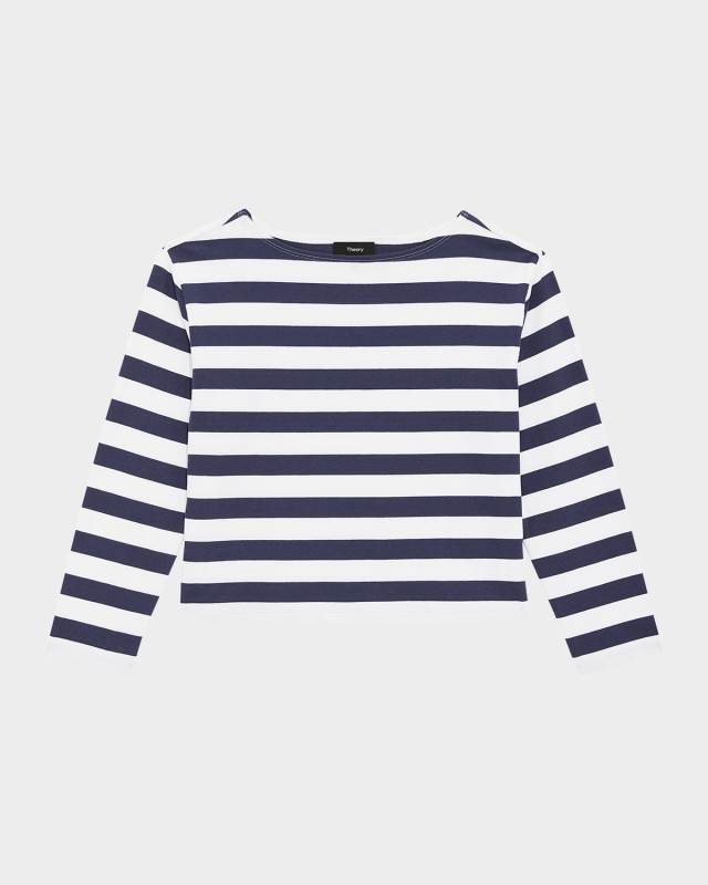 Stripe Boat-Neck T
